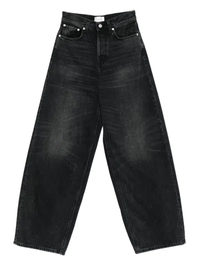 Haikure Bethany Straight Jeans Belt Loops In Black