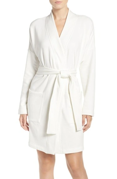 Ugg 'braelyn' Fleece Robe In Cream