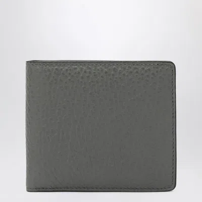 Maison Margiela Grey Four Stitches Bi-fold Wallet In Gray