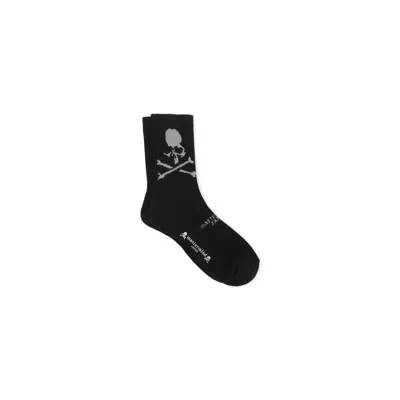 Mastermind Japan Crew Socks In Black