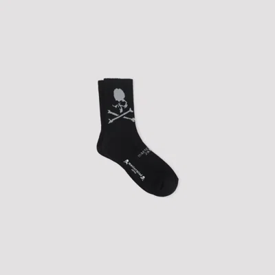Mastermind Japan Crew Socks In Black