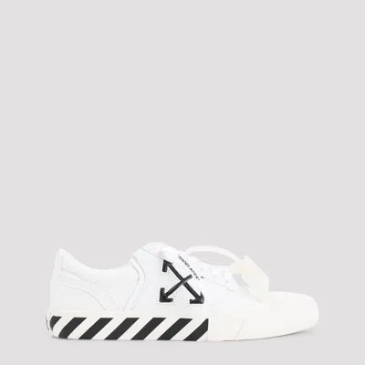 Off-white Low-top Sneakers With Graphic Arrow Detailing In Animal Print