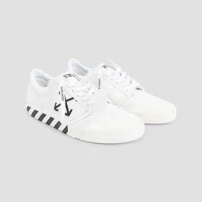 Off-white Low-top Sneakers With Graphic Arrow Detailing In Animal Print