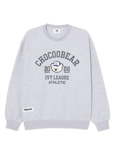 Chocoolate Logo-print Sweatshirt In Gray