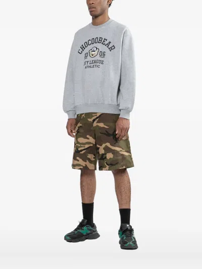 Chocoolate Logo-print Sweatshirt In Gray