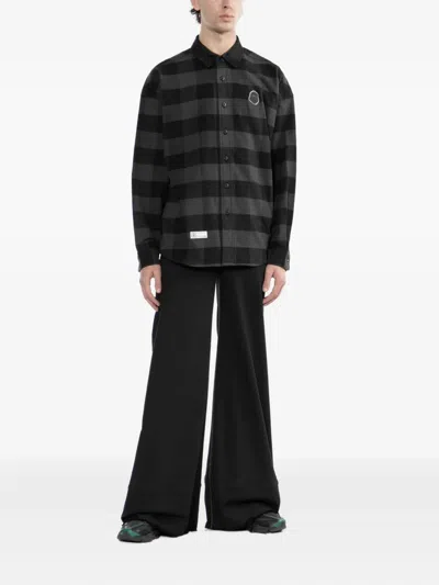 Fingercroxx Checked C In Black