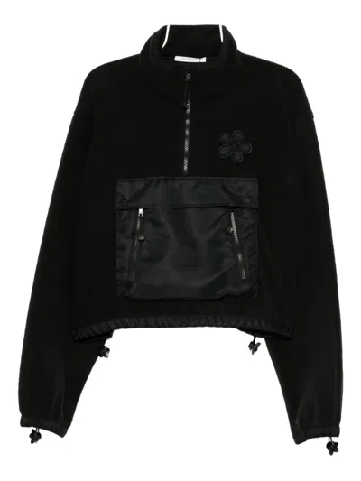 Cecilie Bahnsen Long-sleeved Casual Jacket In Black