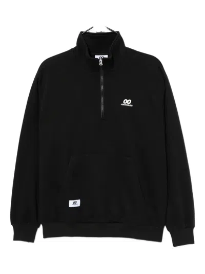 Chocoolate Logo Zip-up Sweatshirt In Black