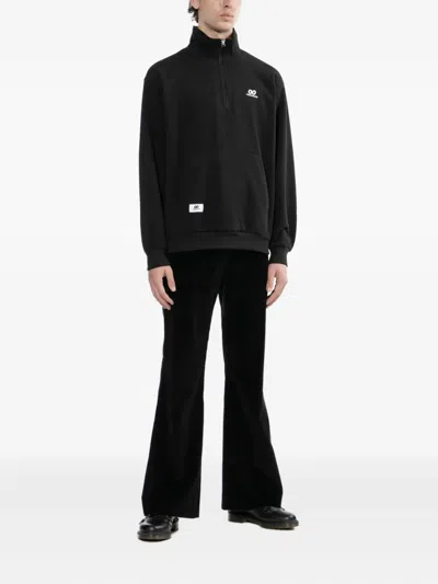 Chocoolate Logo Zip-up Sweatshirt In Black