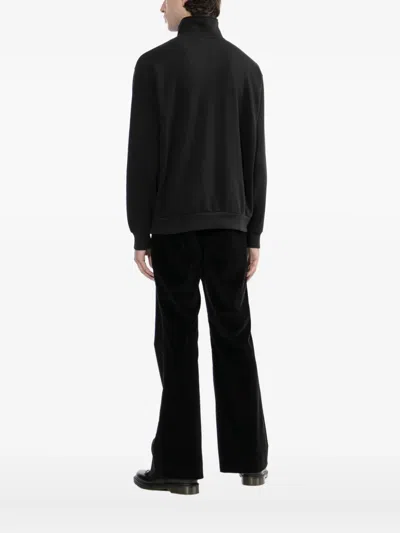 Chocoolate Logo Zip-up Sweatshirt In Black