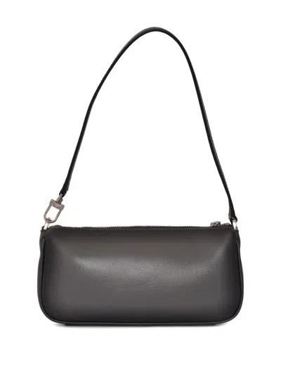 Michael Kors Buckle-pocket Shoulder Bag In Black