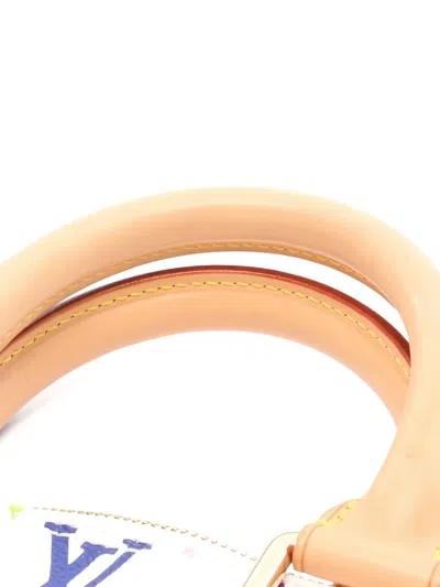 Pre-owned Louis Vuitton Alma Handbag In White