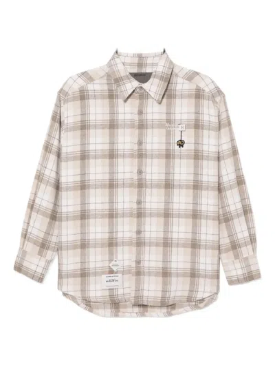 格纹衬衫式夹克