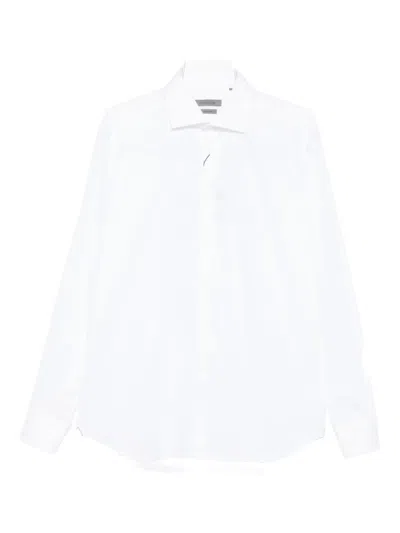 Corneliani Cotton Shirt In White
