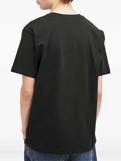 Dime Logo T-shirt In Black