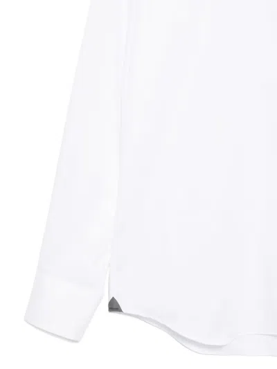 Corneliani Cotton Shirt In White
