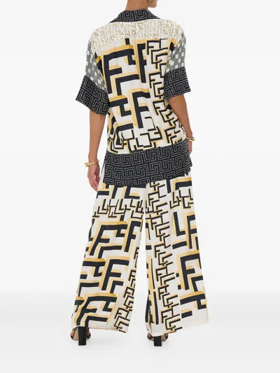 Camilla Temples Of Dendara Shirt In Black