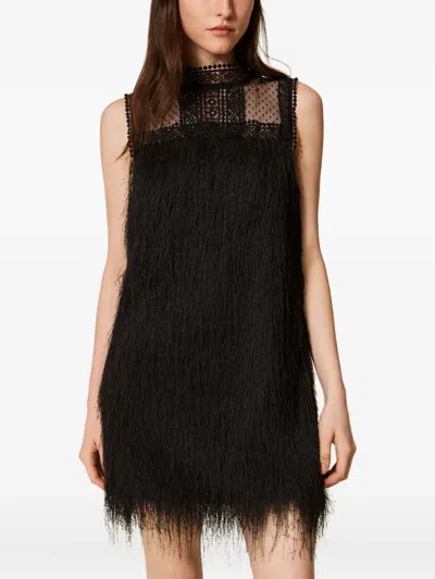 Twinset Vestido De Cóctel - Negro In Black