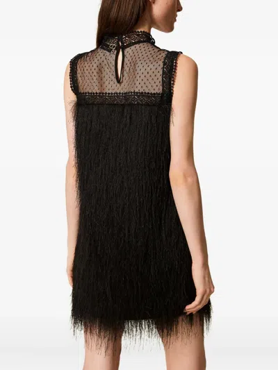 Twinset Vestido De Cóctel - Negro In Black