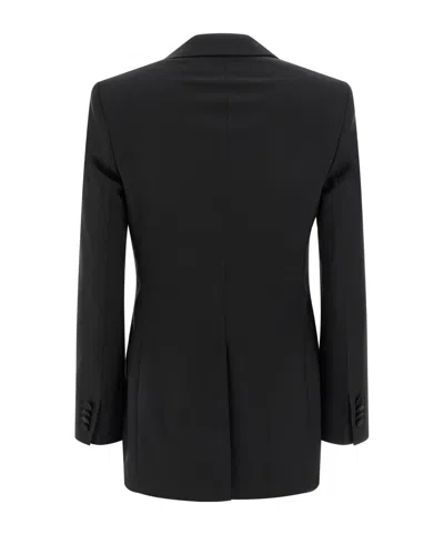 Tagliatore Tailored Double-breasted Wool Suit In Black