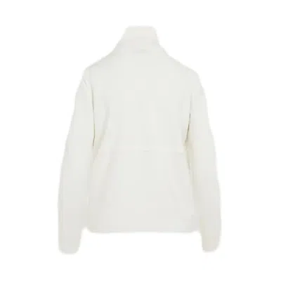 Moncler Long-sleeved Cotton-padded Jacket In White