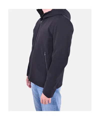 Woolrich Soft Shell Pacific Jacket In Blue