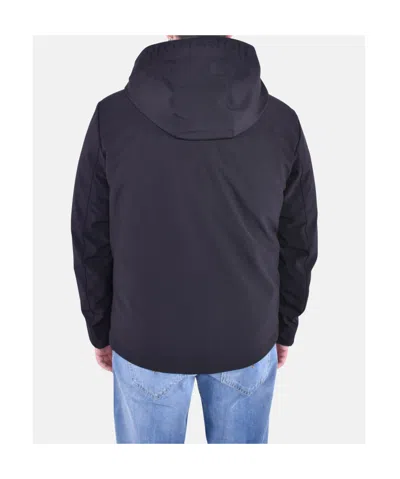 Woolrich Soft Shell Pacific Jacket In Blue