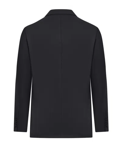 Lardini Completo Sartoriale In Lana In Black