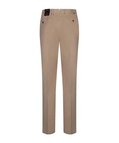 Incotex Belt Loops Casual Pants In Brown