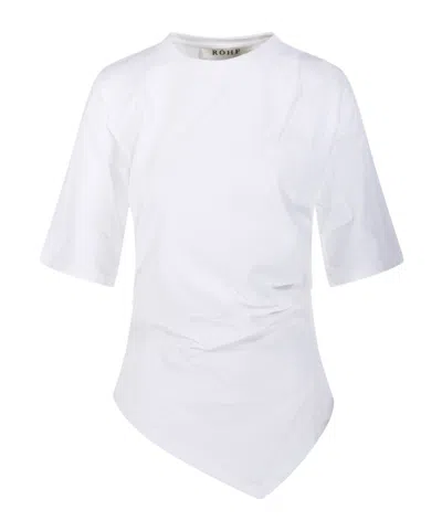 Rohe Re-invented Twisted T-shirt Optic White