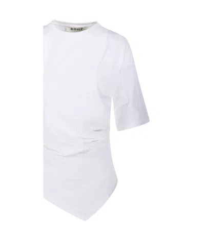 Rohe Re-invented Twisted T-shirt Optic White