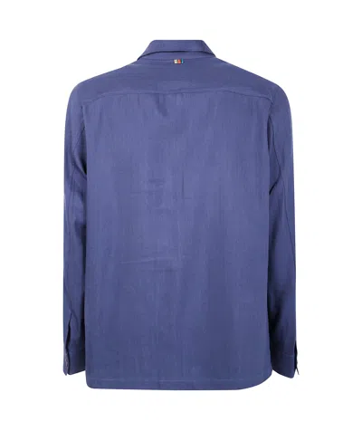 Paul Smith Mens Shirt Jacket In Blue