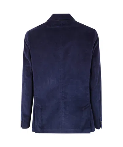 Paul Smith Mens Double Breast Blazer In Blue