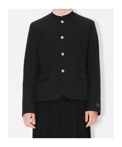 Kenzo School Boy Tailored Jacket In Black