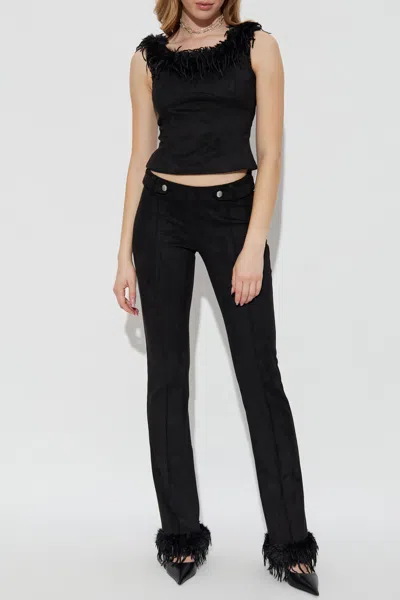 Misbhv Fishtail Decorative Strap In Black