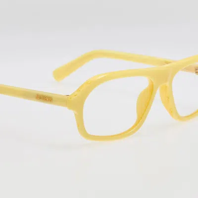 Jacquemus Full-rim Glasses In Yellow