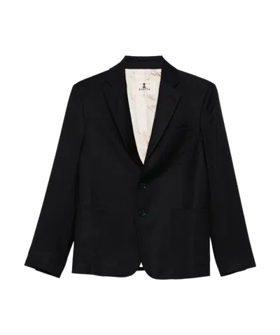 Barena Venezia Button-fastening Wool Jacket In Black