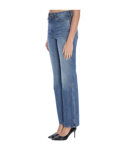 Khaite Danielle Jeans In Blue