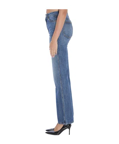 Khaite Danielle Jeans In Blue