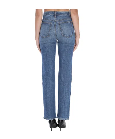 Khaite Danielle Jeans In Blue