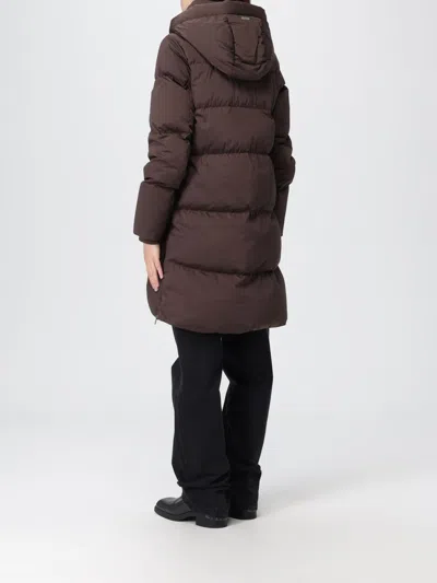 Woolrich Giubbino Kelly Soil Brown In Brown