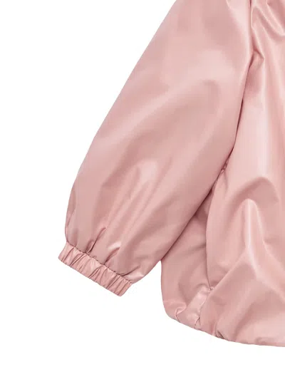 Moncler Long-sleeved Casual Jacket In Pink