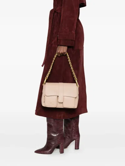 Braccialini Chain-strap Shoulder Bag In Brown