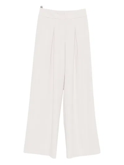 Peserico Pleated-front Trousers In Pink