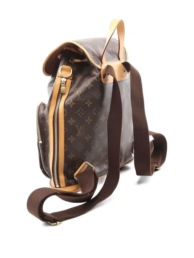 Pre-owned Louis Vuitton 2013 Bosphore Monogram-canvas Backpack In Brown