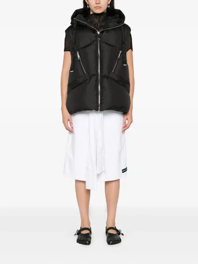 Khrisjoy Black Polyester Blend Down Jacket In Black