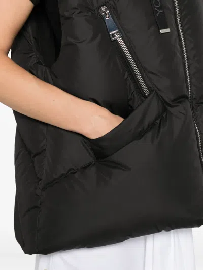 Khrisjoy Black Polyester Blend Down Jacket In Black