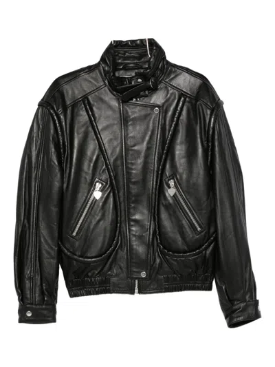 Isabel Marant High Collar Jacket Featuring Buckle Detail In Black