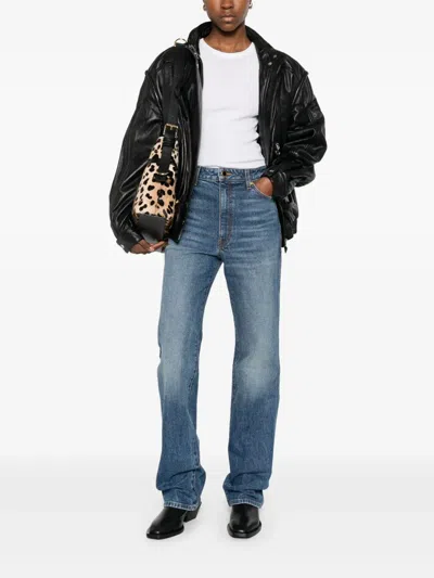 Isabel Marant High Collar Jacket Featuring Buckle Detail In Black