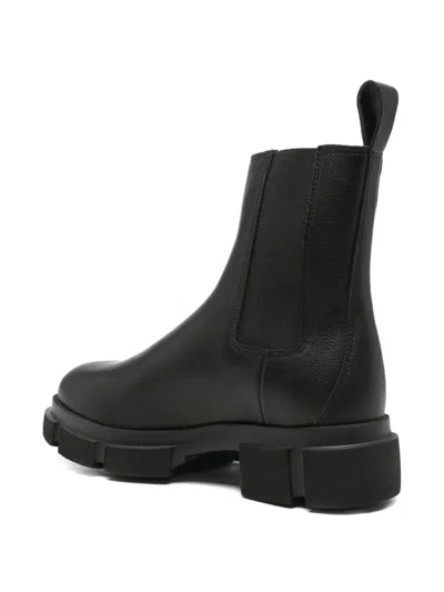 Copenhagen Elasticated-side Chelsea Boots In Black